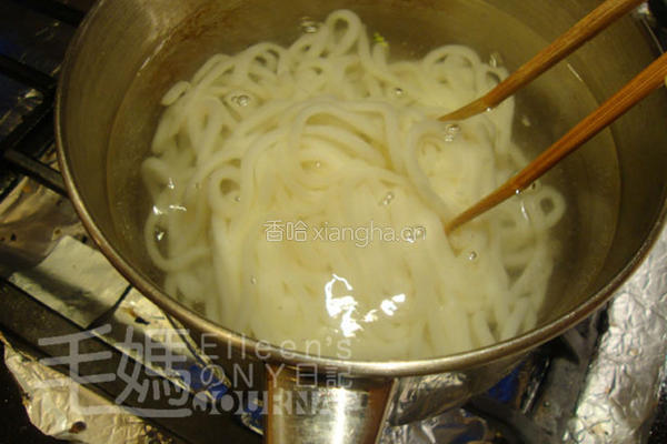 锅烧乌龙面的做法图解1