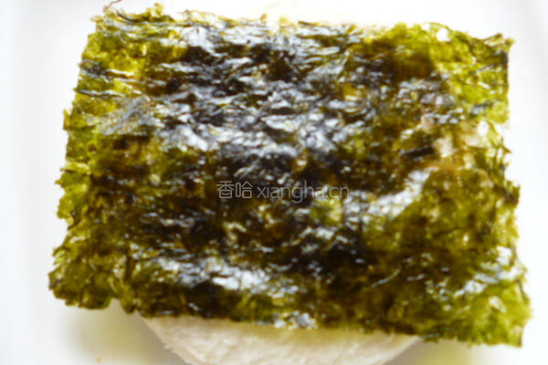 海苔圆形三明治的做法图解5