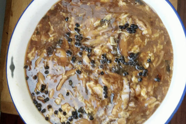 鸡丝打卤面