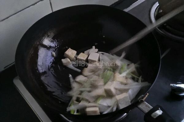 麻辣葱香豆腐的做法图解9