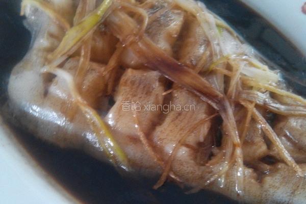 清蒸蝶鱼身的做法图解5