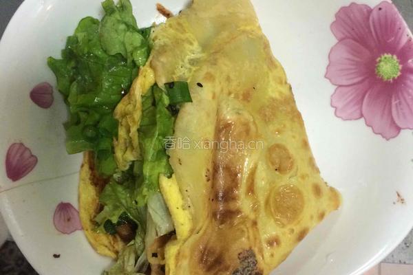 煎饼果子的做法图解4
