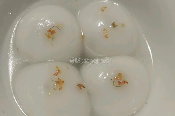 芝麻桂花汤圆的做法图解3