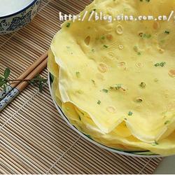 鸡蛋饼的做法[图]