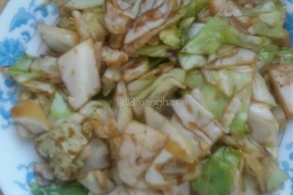 糖醋圆白菜