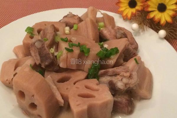 莲藕炆排骨