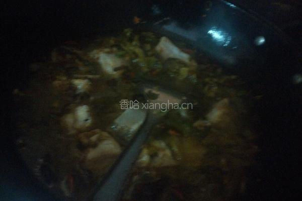 青花椒酸菜鱼的做法图解9