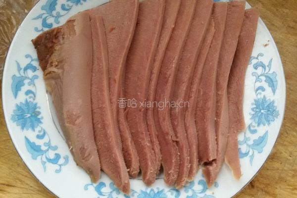 扒牛口条的做法图解2