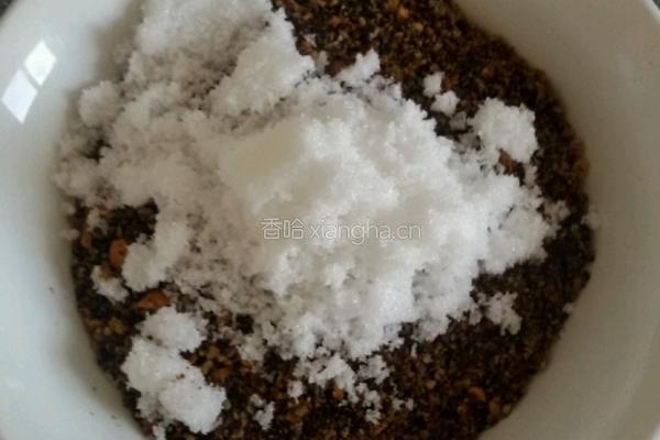 自制黑芝麻元宵的做法图解4