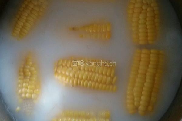 牛奶黄油水果玉米的做法图解3