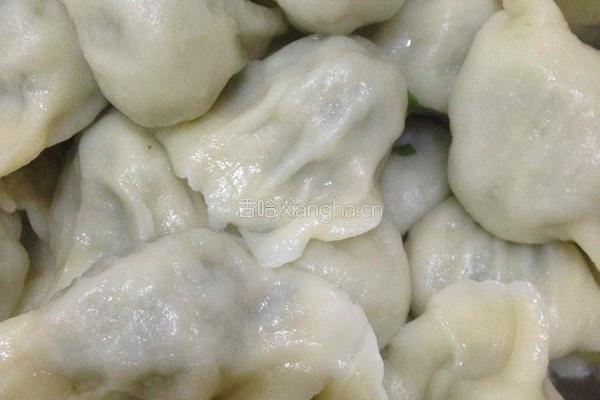 荠菜饺子的做法图解6