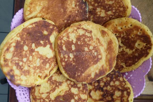 奶香玉米饼的做法图解9