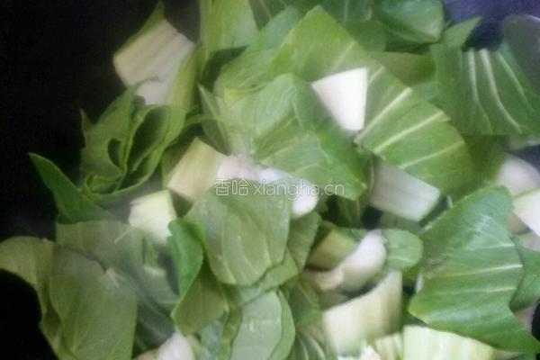 蒸香菇炒油菜的做法图解9