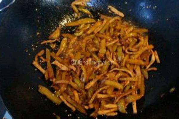 孜然炒肉的做法图解5