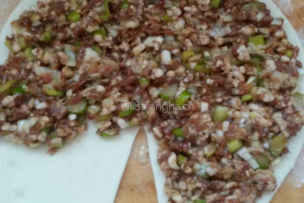 老北京千层牛肉饼。的做法图解4