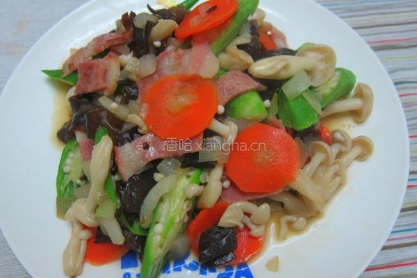 青青菜菜炒一炒的做法图解3