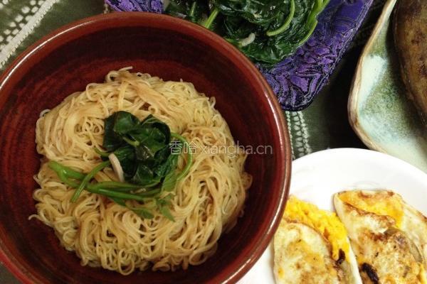 花粉绢丝素面