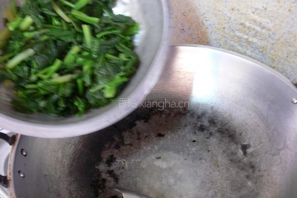 炒芥蓝菜的做法图解1