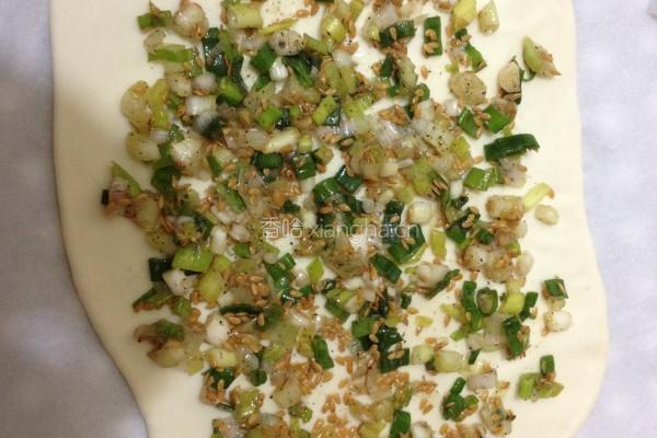 亚麻子葱饼的做法图解4