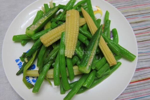 清炒四季豆的做法图解4