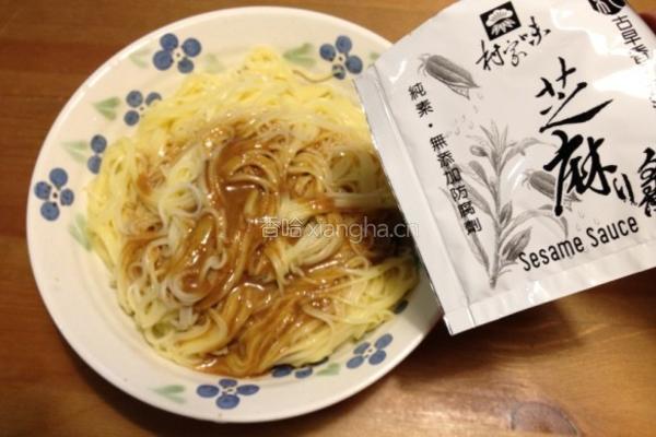 方便花粉绢丝面的做法图解3