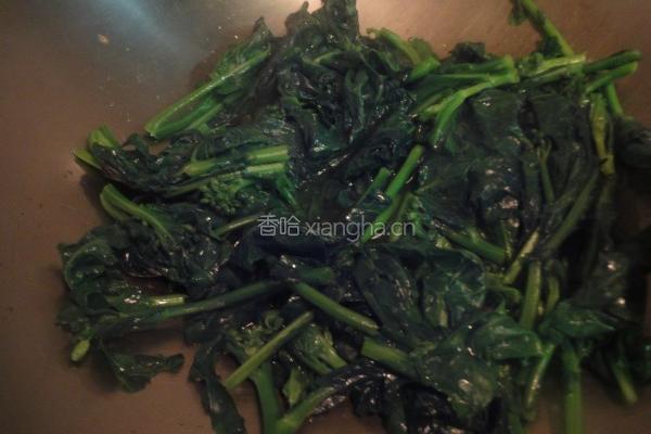 炒橄榄菜的做法图解3