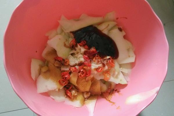 蚝油芒果的做法图解3