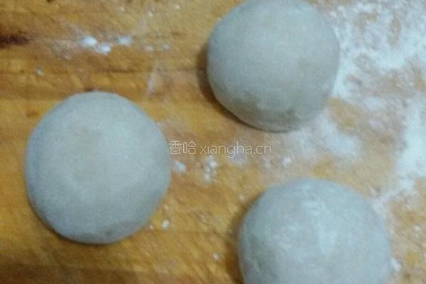 筱麦面杂粮馒头。的做法图解3