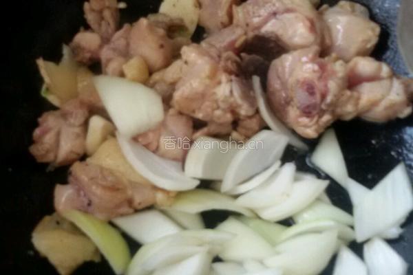 洋葱烧鸡腿。的做法图解10