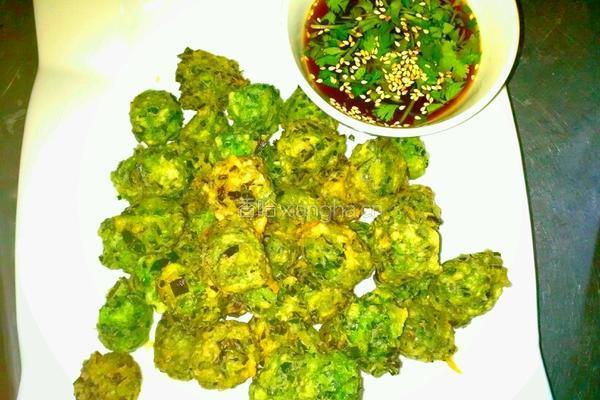 韭菜丸子的做法图解9