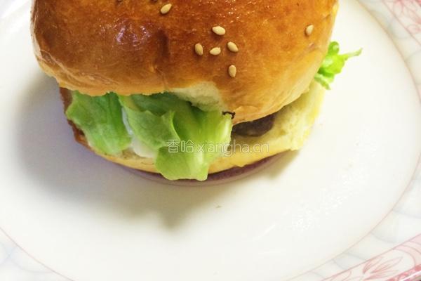 牛肉汉堡的做法图解7