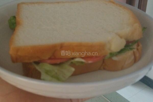 三明治的做法图解5