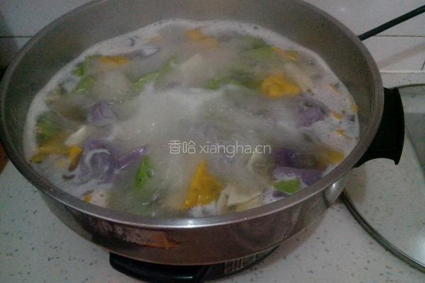 彩色馄饨的做法图解7