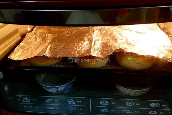 汉堡胚，餐包的做法图解6