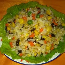 五彩蛋炒饭的做法[图]