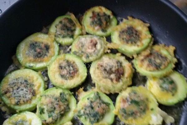 肉馅西葫芦的做法图解4