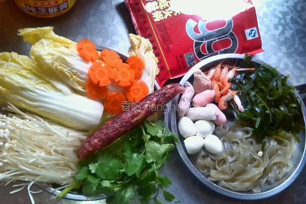 麻辣砂锅的做法图解1