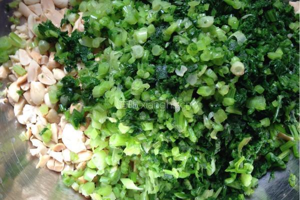 香菜花生米的做法图解9