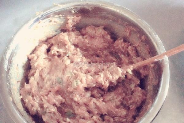 肉饼的做法图解2