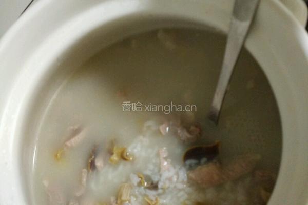 腊鸭肾瘦肉粥的做法图解5