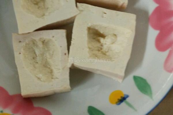简单酿豆腐的做法图解1