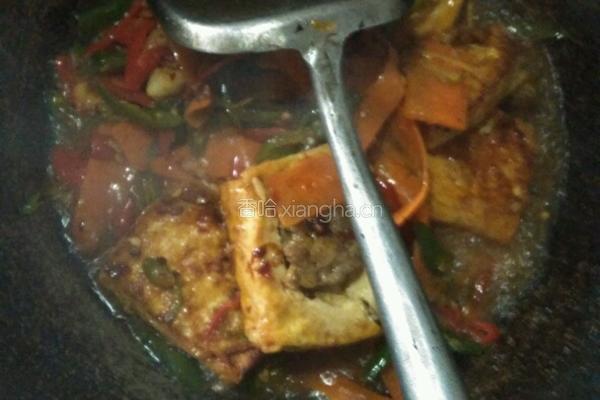 简单酿豆腐的做法图解8