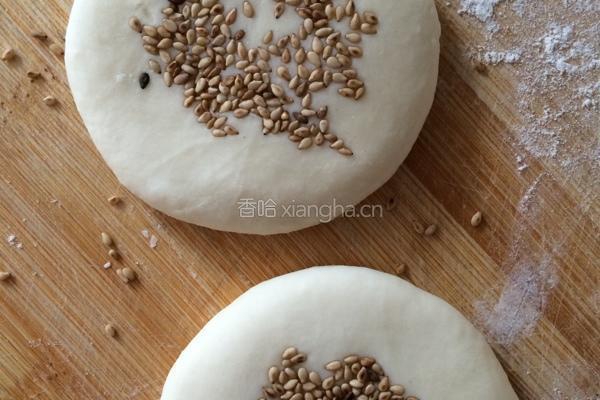 芝麻酥饼的做法图解4