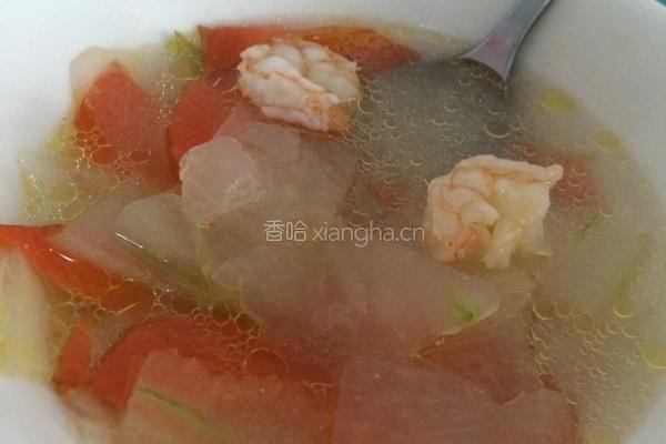 冬瓜虾仁糖的做法图解4