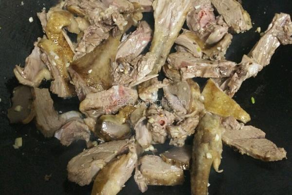 沙茶酱焗鹅的做法图解2