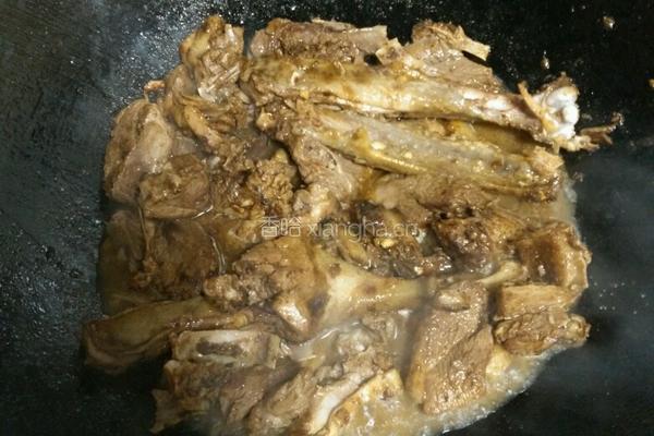 沙茶酱焗鹅的做法图解4