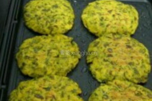 花椒芽玉米饼的做法图解7