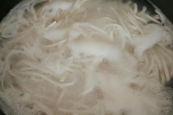 鱿鱼丝瘦肉刀切仔的做法图解5