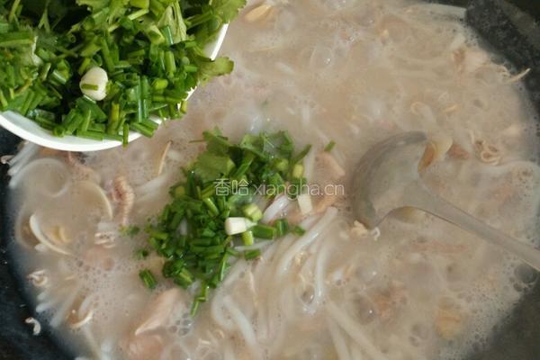 鱿鱼丝瘦肉刀切仔的做法图解7