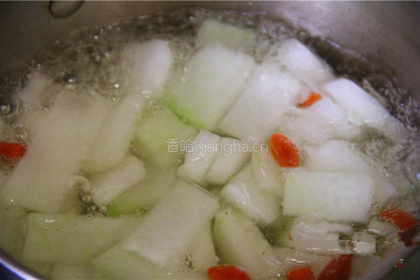 花蛤冬瓜汤的做法图解5